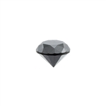 0.77 Carat Black Diamond Gemstone