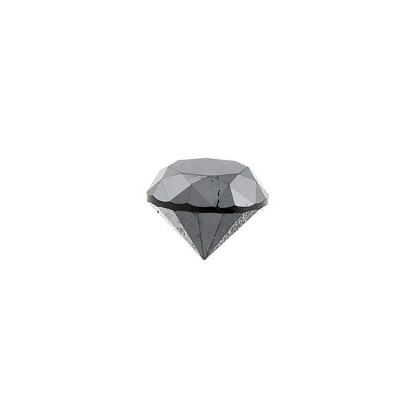 0.59 Carat Black Diamond Gemstone