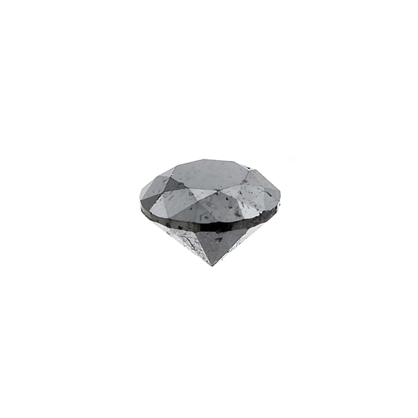 0.66 Carat Black Diamond Gemstone