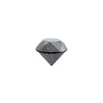 0.67 Carat Black Diamond Gemstone