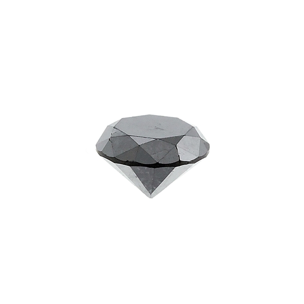 0.86 Carat Black Diamond Gemstone