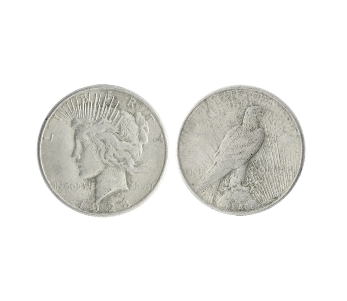 1923 U.S. Peace Silver Dollar Coin