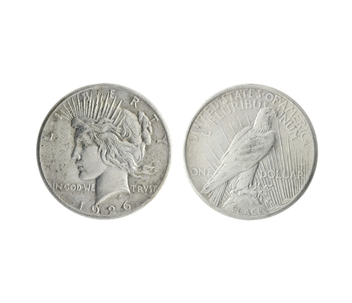 1926 U.S. Peace Silver Dollar Coin