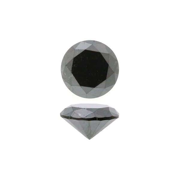 1.65CT Black Diamond Gemstone