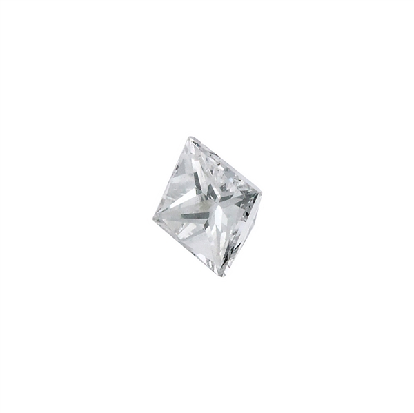 0.12CT Square Cut Diamond Solitaire Gemstone