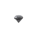 0.27 Carat Black Diamond Gemstone