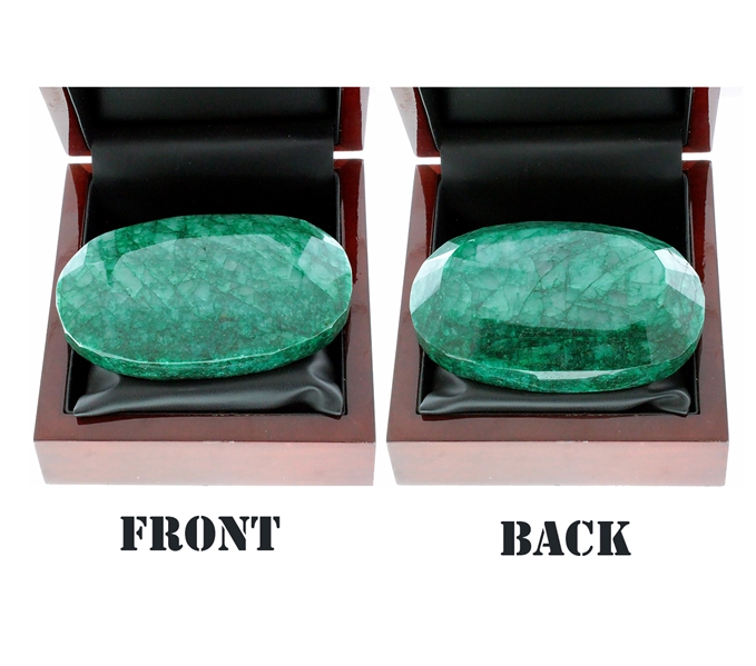1645 Carat Oval Emerald Gemstone