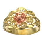 Exquisite 14KT. Gold, Filigree Ring