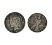 1922-D U.S. Peace Silver Dollar Coin