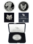 1998 US Silver Proof Silver Eagle Coin In Original Box