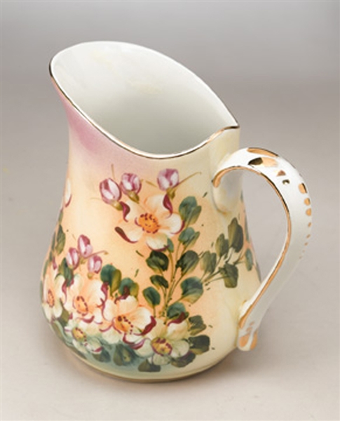 Porcelain Apple Blossom Pitcher