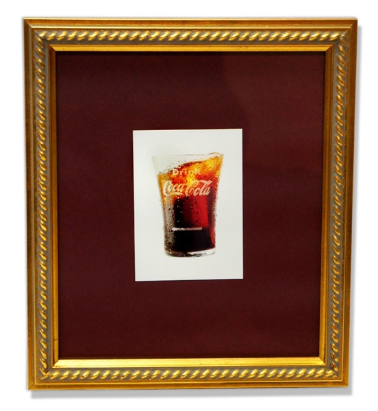 Museum Framed Coca-Coca Advertising  8.75x10 (Vault_DNG)