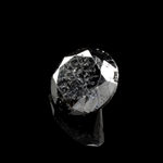 0.52CT Round Cut Black Diamond Gemstone