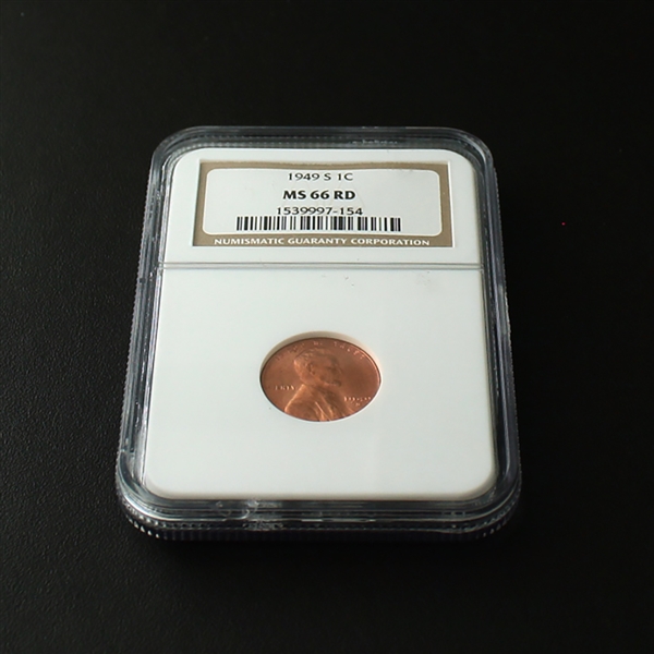 1949-S Lincoln One Cent Coin