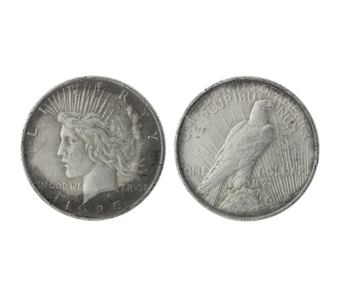 1925 U.S. Peace Silver Dollar Coin