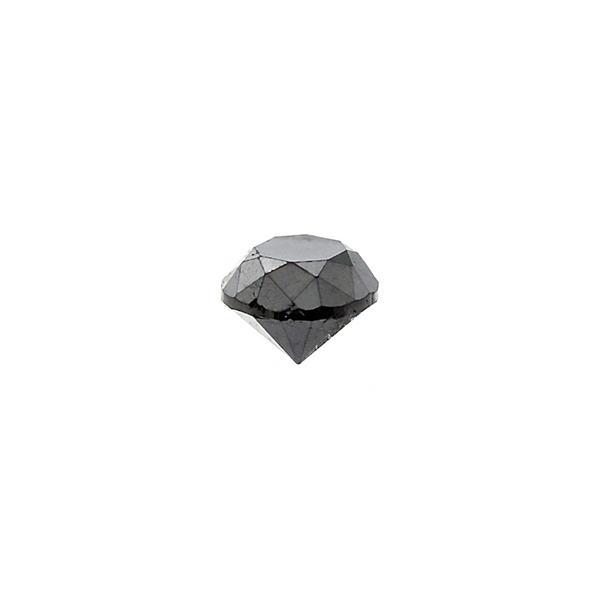 0.38 Carat Black Diamond Gemstone