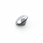 0.82CT Round Cut Black Diamond Gemstone