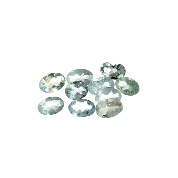 4.16CT Oval Cut Aquamarine Parcel 