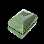 183.38CT Rectangular Cut Cabochon Nephrite Jade Gemstone