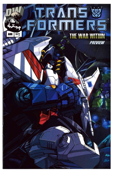 Transformers The War Within (2002) Preview Book Issue #1