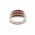 Ruby Gemstone 925 Sterling Silver Size 8 Ring 