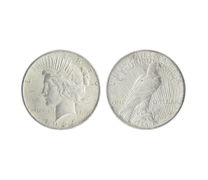 1925 U.S. Peace Silver Dollar Coin