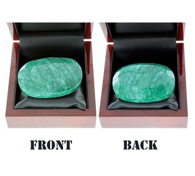 1100 Carat Oval Emerald Gemstone