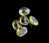 5.23CT Oval Cut Green Peridot Parcel