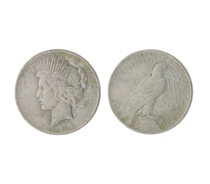 1923 U.S. Peace Silver Dollar Coin