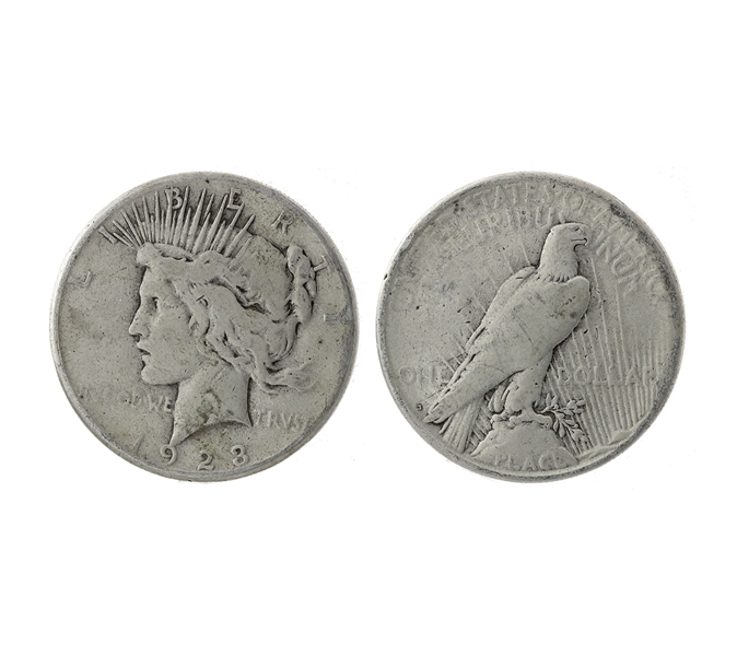 1923-S U.S. Peace Silver Dollar Coin