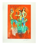 MARC CHAGALL Carmen Mini Print 10in x 12in, with Certificate CXVIII of CCLXXV