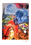 MARC CHAGALL Serenade Print, 35" x 24.5"