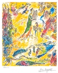 MARC CHAGALL Sorcerer of Music Print, 11" x 8.5"