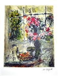 MARC CHAGALL Fruit and Flowers Print, 33.5" x 25"