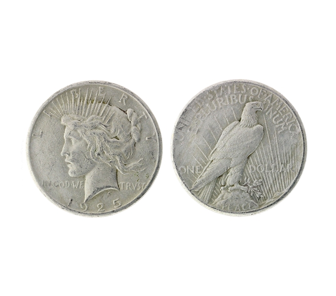 1925 U.S. Peace Silver Dollar Coin