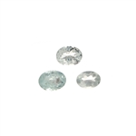 2.85CT Oval Cut Natural Aquamarine Parcel