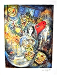 MARC CHAGALL Bella Print, 33" x 24"