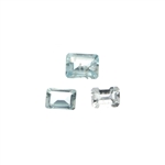 APP: 1.2k 2.92CT Rectangular Step Cut Natural Aquamarine Parcel