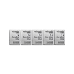  5 Valcambi Suisse CHI Essayeur Fondeur 1 Gram 999,0 Fine Silver Bars