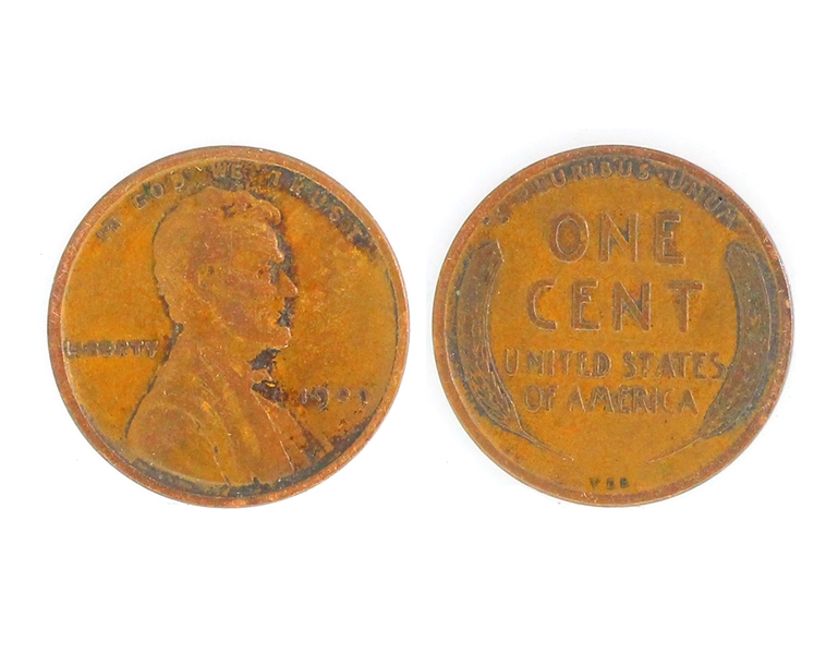 1909-VDB U.S. Wheat Penny Coin