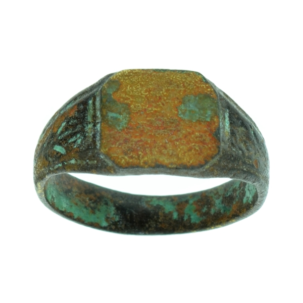 Ancient Roman/Greek Bronze Ring (Circa 2nd Century B.C. To 8th Century A.D.) 