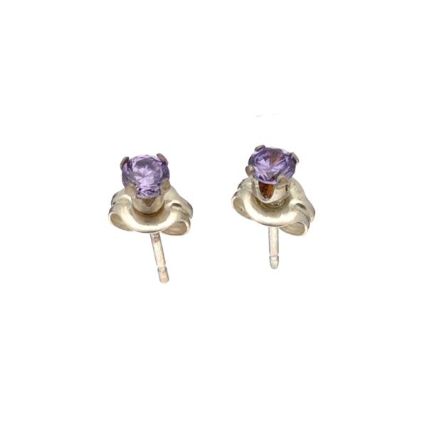 Sterling Silver Amethyst Earrings