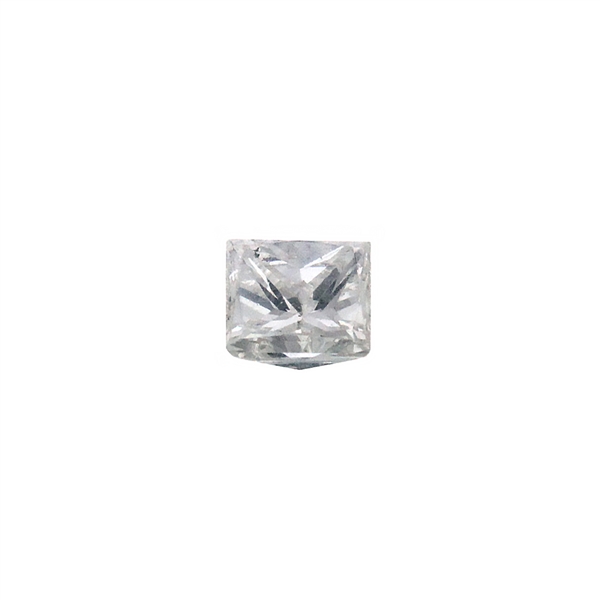 0.11CT Square Cut Diamond Solitaire Gemstone