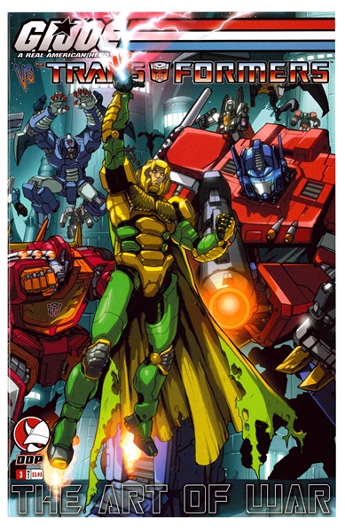 GI Joe vs. Transformers Art of War (2006 3rd Series) Issue #3A