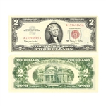 1953 $2.00 U.S. Red Seal Series Bill