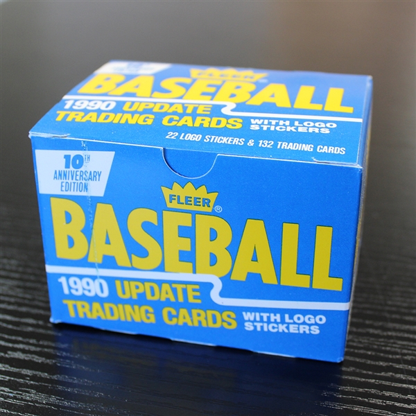  1990 10th Anniversary Fleer Baseball Update Trading Card Set