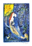 MARC CHAGALL The Wedding Print, 27.5" x 19.5"