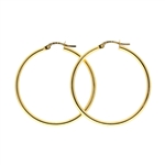 14KT. Gold Hoop Earrings