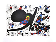 JOAN MIRO Homage To Joan Pratt Print, 24" x 18"