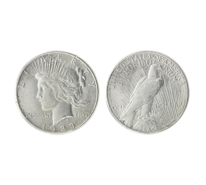 1923 U.S. Peace Silver Dollar Coin